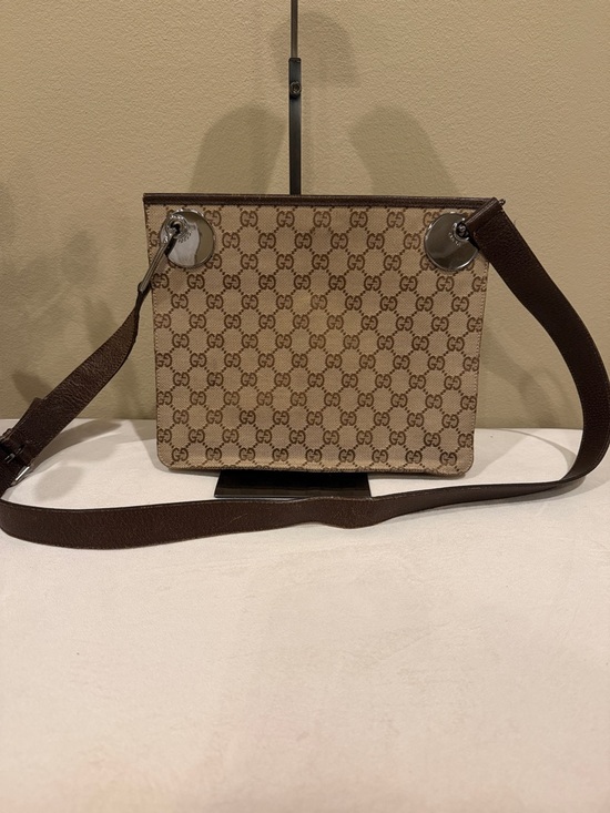 Gucci Handbags - Gucci GG Canvas Eclipse Crossbody Messenger Bag,